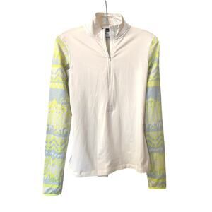 Nike Pro Women's Long Sleeve Hyperwarm Half-Zip Pullover Running Top Small